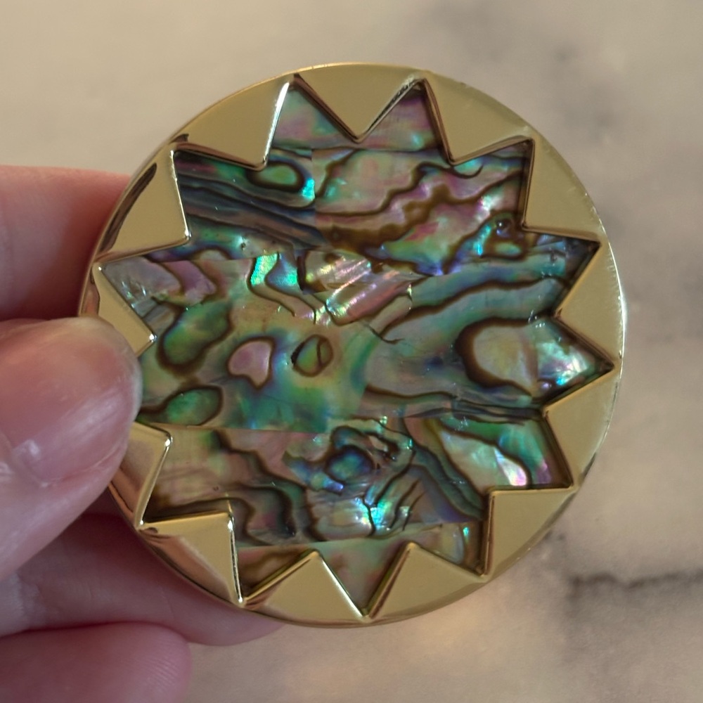 House of Harlow Statement Ring Gold and Iridescent